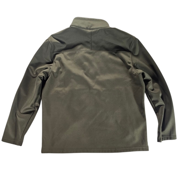 Swiss Tech Green Jacket with Stand-Up Collar - Picture 2 of 5